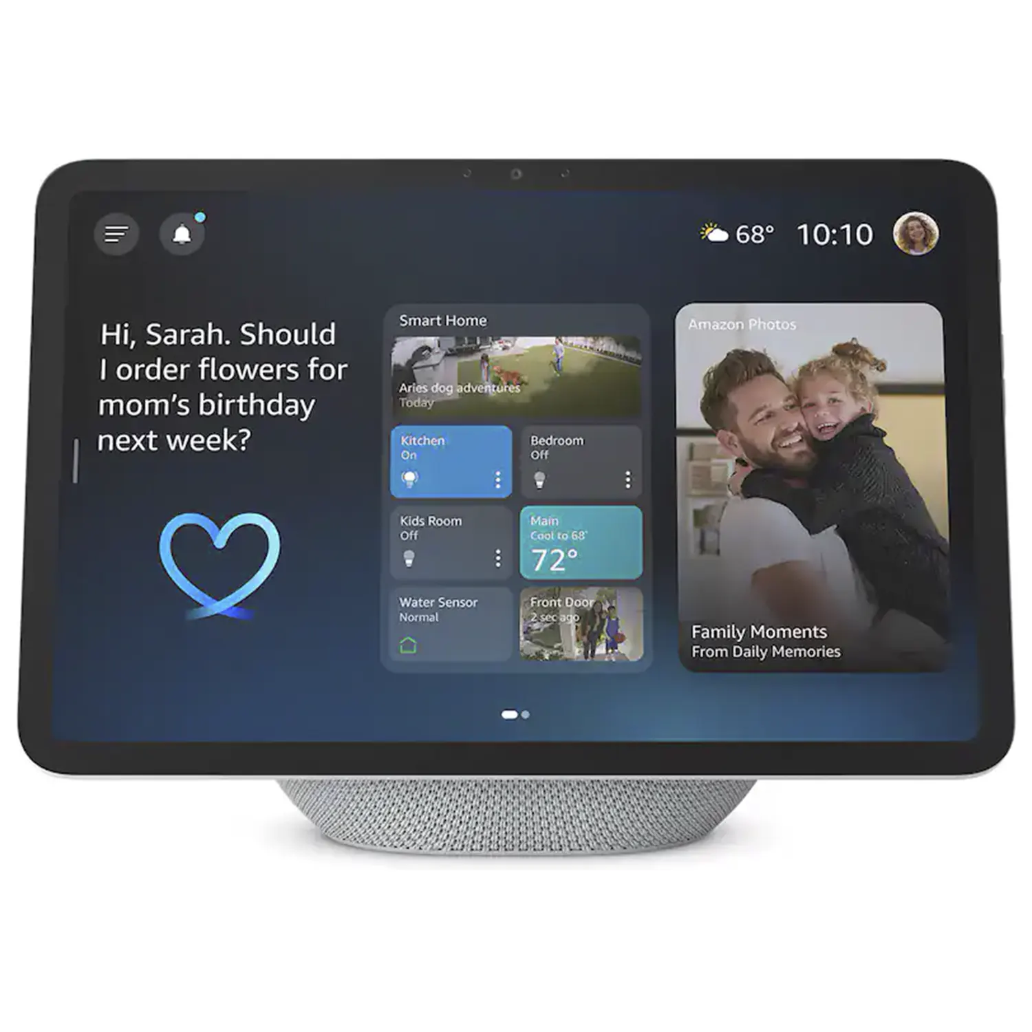 Parlante Amazon Echo Show 11″ | Blanco | Bodeguita del ahorro